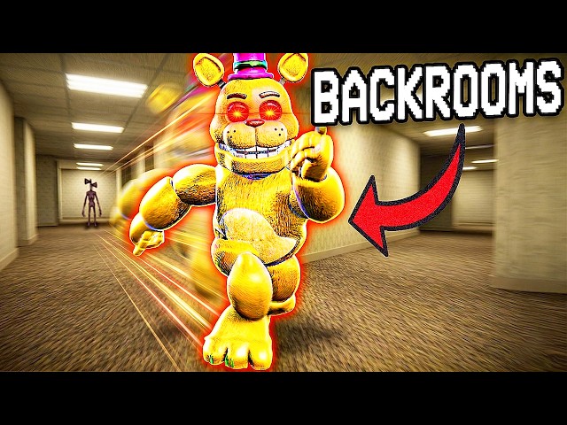 FREDBEAR, BUT WE ARE IN THE BACKROOMS (FNAF x BACKROOMS) SDDEFAULT Thumbnail