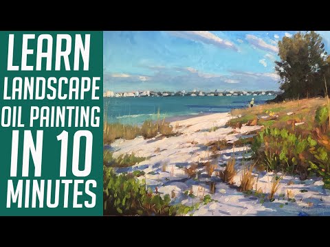 Landscape Painting Broken Down