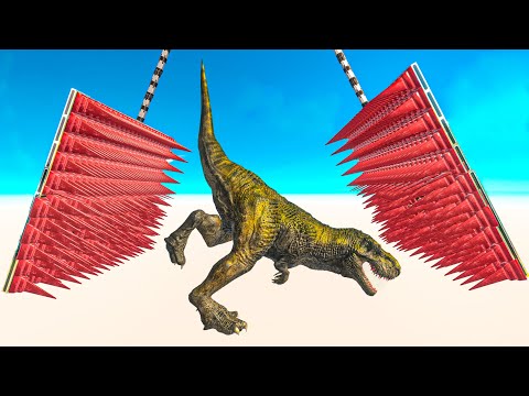 DEATH TRAP Who Can Dodge? ► Animal Revolt Battle Simulator