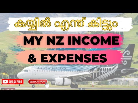 ന്യൂസിലാൻഡിൽ ചെലവ് കഴിഞ്ഞു കയ്യിൽ എന്ത് കിട്ടും New Zealand wages and expenses Malayalam Video #vlog