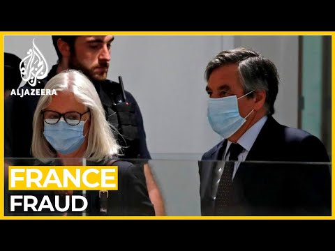 Former French PM Francois Fillon handed prison sentence for fraud