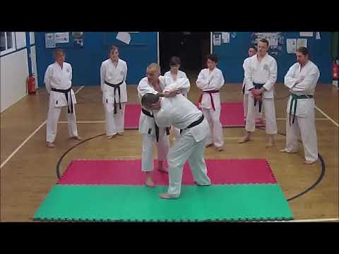GKR Karate Saifa, move's 5 and 6 Bunkai