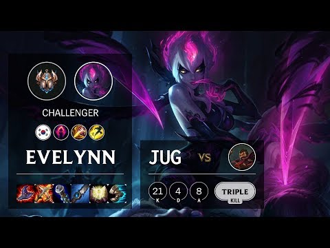Evelynn Jungle vs Graves - KR Challenger Patch 10.10