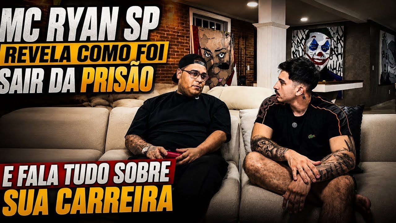 Mc Ryan SP e Chrys Dias ficaram na cela do Buzeira