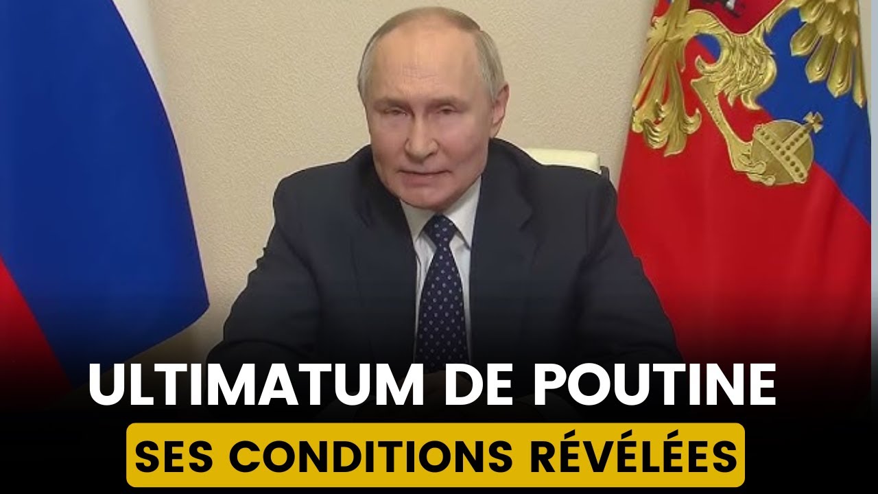POUTINE RÉPOND À TRUMP : LA RUSSIE FIXE SES CONDITIONS ET LANCE UN ULTIMATUM À KIEV