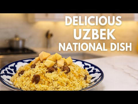 Delicious Uzbek National Dish | How to make Plov | National meal