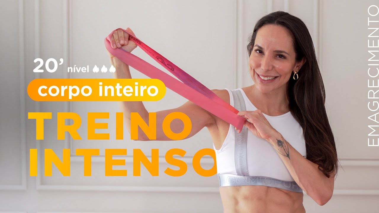 Treino de 20 minutos completo pra queimar muitas calorias - Carol Borba