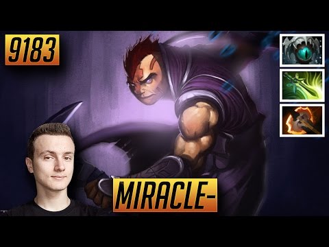 Miracle- Perfect Anti-Mage China Server 9183 MMR Dota 2 #ProReplay