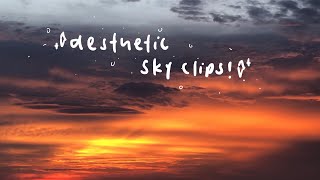 aesthetic sky clips from 2020