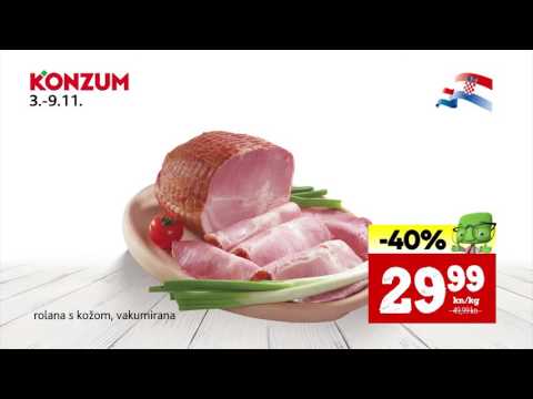 Konzum Akcija katalog 3.11. - 9.11.