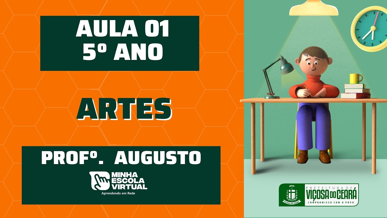 5º ANO | ARTES | ARTES VISUAIS – DESENHO | AULA 01