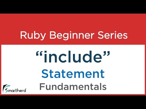 31 Ruby Tutorial Include Statement concept codes in Ruby