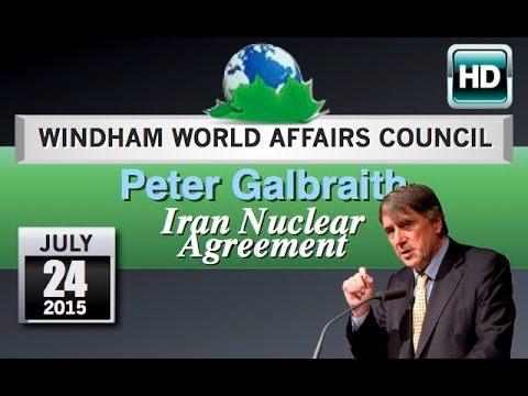 WWAC: Peter Galbraith - Iran Nuclear Agreement 7/24/15 [Excerpt]