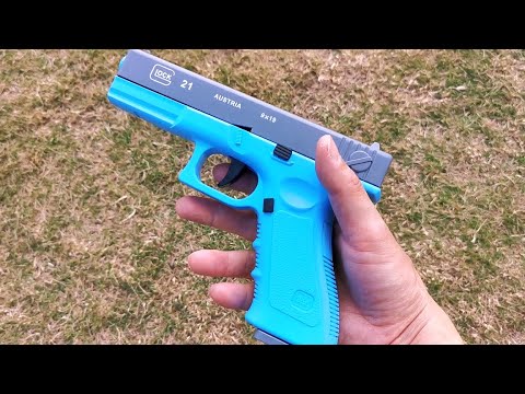 Glock Automatic Shell Ejection Pistol 2022 - Best Blowback Blaster Toy Gun