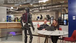 MenteeBot follows verbal instruction (No Teleoperation)