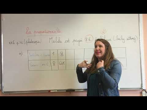 Proportionnalité découverte CM1 et CM2