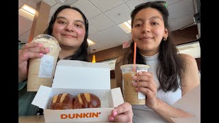 Taste- testing NEW Dunkin' Spring Items