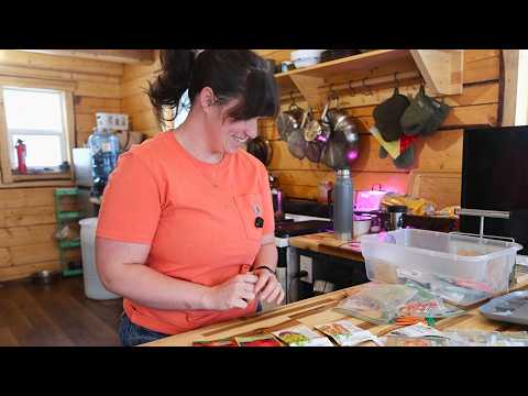 Starting Seeds For This Year's Garden | Trying New Methods + Our Limited Space Set-Up