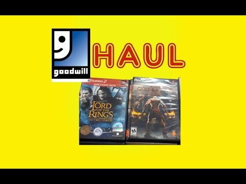GOODWILL RETRO VIDEO GAME FINDS HAUL