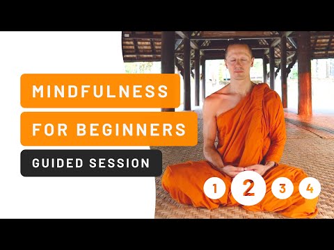 10-minütige geführte Meditation für Anfänger mit einem buddhistischen Mönch – Teil 2