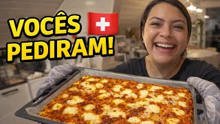 Rotina na Suíça🇨🇭Fiz o Pão que Vocês Mais Pediram + Pizza Caseira 😍
