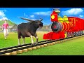 घमंडी भैंस रेलवे फाटक Arrogant Buffalo Railway Crossing 3D Anima