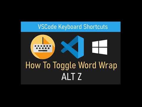 Code Word Visual How Can I Switch Word Wrap On And Off In Visual Studio Code? – ICVGR