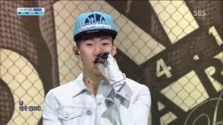 박재범 (Jay park) [JOAH (좋아)] @SBS Inkigayo 인기가요 20130414