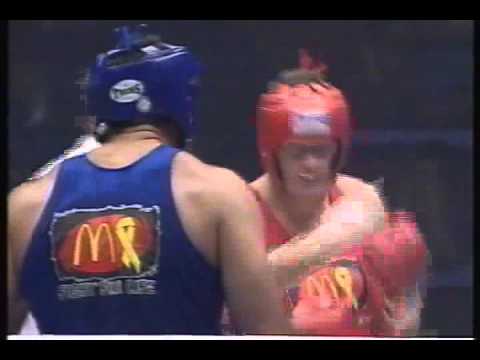 BOXING AFL vs RUGBY Mark Jacko Jackson   vs Big Mal Meninga  vhs rip