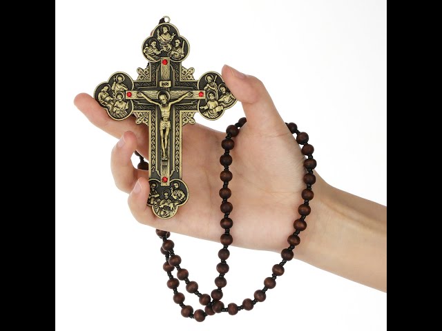 Vídeo relacionado con Boland 64331 - Collar de Madera con Cruz de Sacerdote, Multicolor