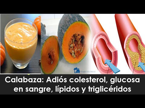 Calabaza: Adiós colesterol, glucosa en sangre, lípidos y triglicéridos