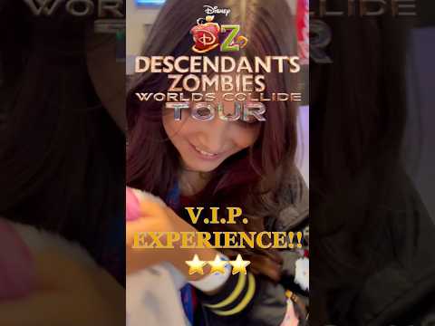 ULTIMATE VIP EXPERIENCE!! 🍎🧟‍♀️ Worlds Collide Tour!! 🤩🤩🤩