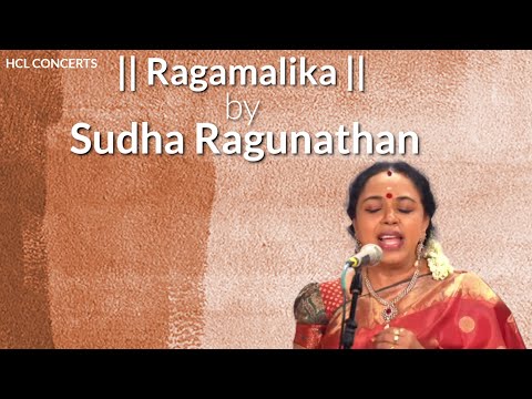 Ragamalika by Sudha Ragunathan | Ugaboga (shloka) - Purandharar Vittala | HCL presents Baithak USA