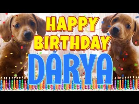 Happy Birthday Darya! ( Funny Talking Dogs ) What Is Free On My Birthday