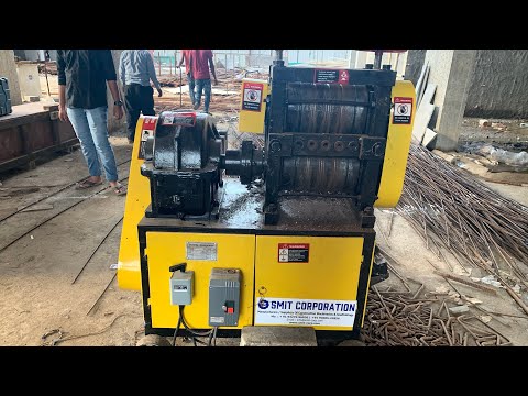 Scrap Bar Straightening Machine