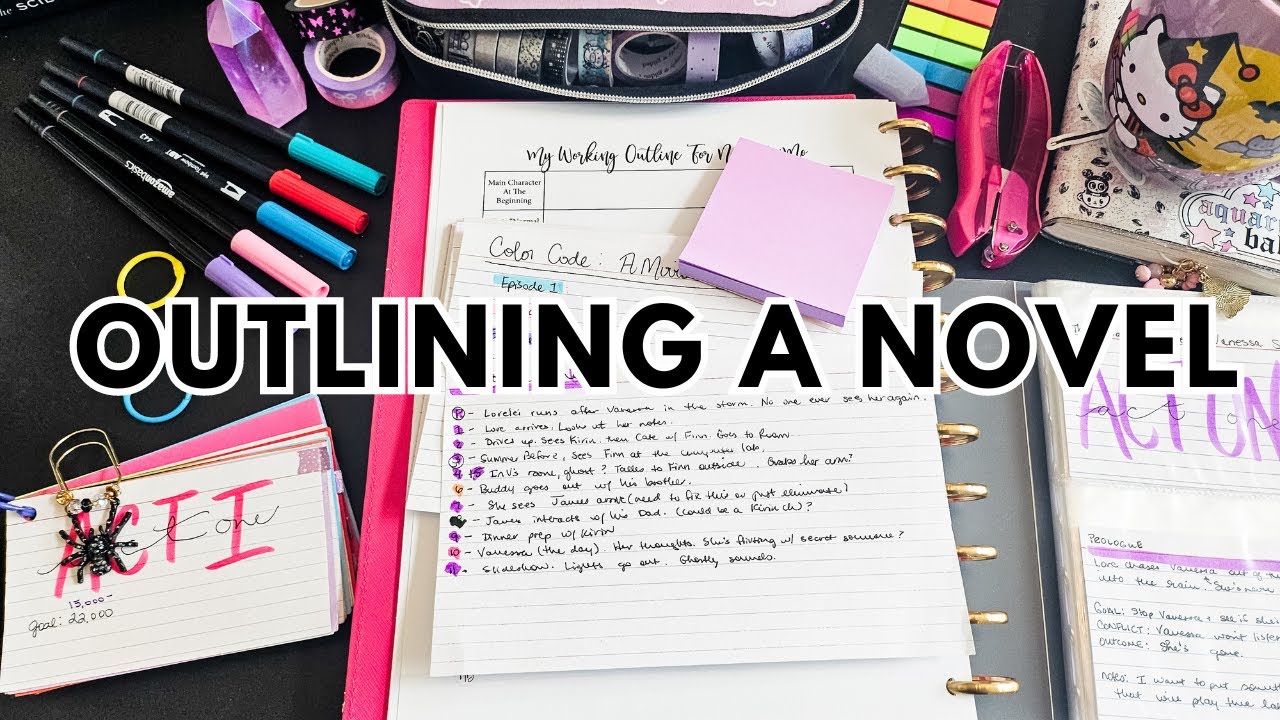 How To Write An Outline Of Your Novel ✨📖 PREPTOBER 2023