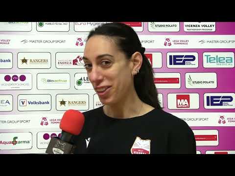 IN CAMPO PER ANTHEA VICENZA VOLLEY - CLUB ITALIA. Le interviste pre gara