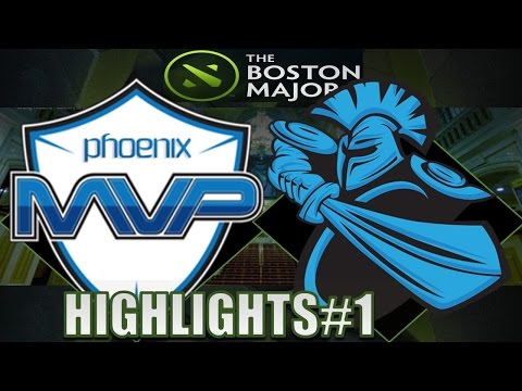 MVP Phoenix VS Newbee #1 | Boston Major | Dota 2 Highlights 7.14