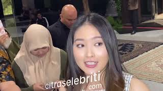  Natasha Wilona Kagum Nuansa Jawa di Resepsi Ngunduh Mantu Al Ghazali & Alyssa Daguise 