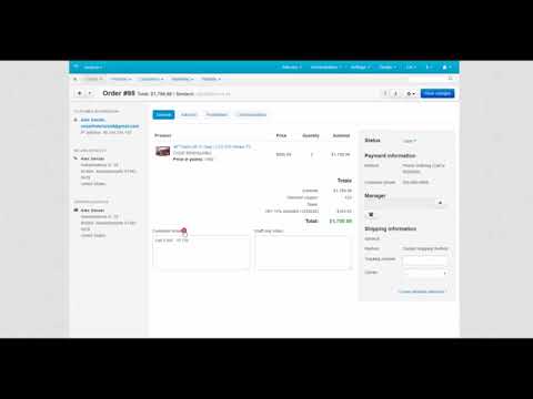 7 2  CS Cart Software Orders   How to Process an Order from the Admin Panel