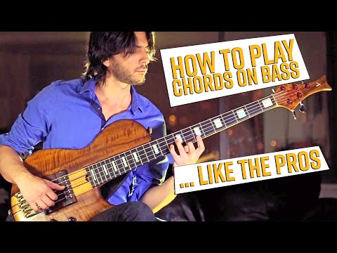 How to Play Chords on Bass (like the Pros do it)