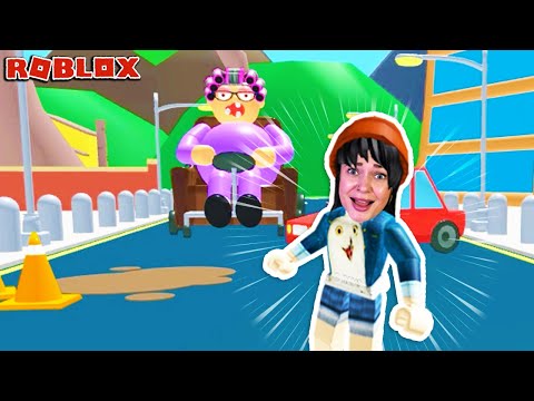 Bianca muss vor Oma entkommen! 1. Richtige Obby für Bianca! [Roblox Deutsch]