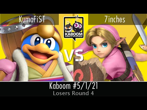 KumaFiST (King Dedede) vs 7inches (Young Link) - LR4 - Kaboom 5/1/21