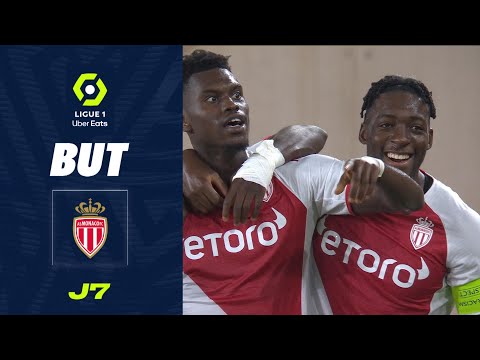 But Benoît BADIASHILE (56' - ASM) AS MONACO - OLYMPIQUE LYONNAIS (2-1) 22/23