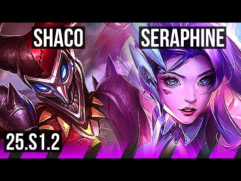 SHACO & Miss Fortune vs SERAPHINE & Jhin (SUP) | KR Master | 25.S1.2