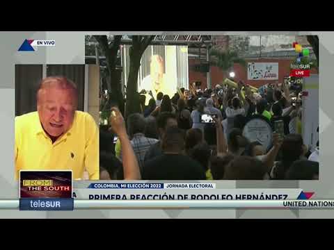 El candidato Rodolfo Hernández se dirigió a la nación tras avanzar a la segunda vuelta presidencial