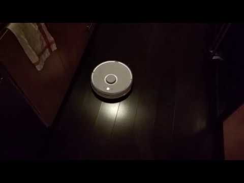 First try with the Xiaomi Roborock 2 vacuum cleaner