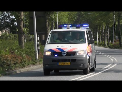 [NIEUWE SIRENE] P1, Politie DHV Volkswagen T5 naar onbekende melding