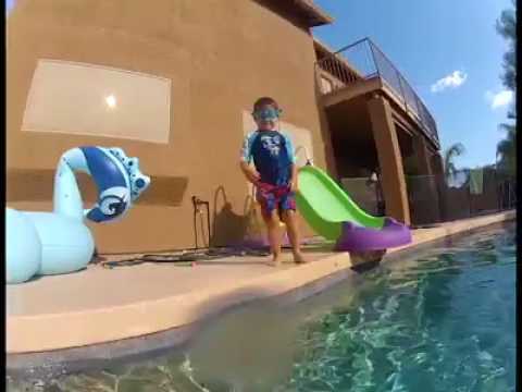 JJ our 4-year-old student is a pro swimmer now