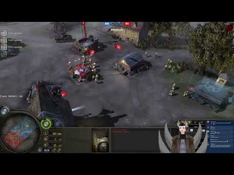 Green Berry, General_Cheeze vs Bulat, SMOKO || Company of Heroes 1